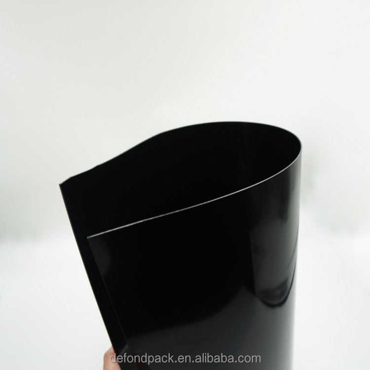 China Factory Customized Multiple Extrusion Black Pet Sheet Food Grade Petg Plastic Sheet for Vacuum Forming 1mm