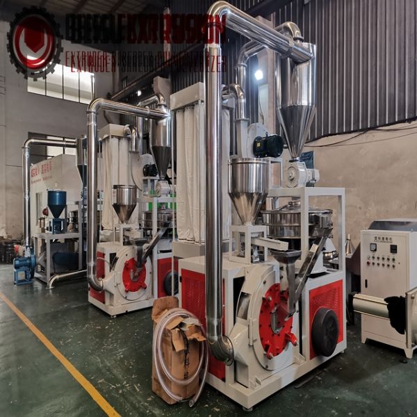 Disc Blade 600kg/H 8mm Plastic Pulverizer Machine