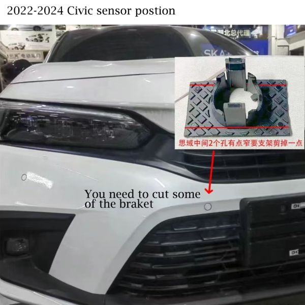 IP67 Honda Parking Sensors Front Rear Flush Mount Reversing Assist For Multiple Models