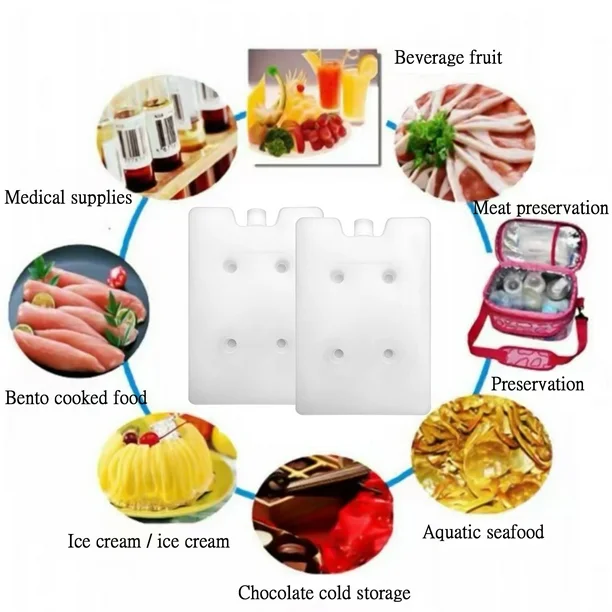 Non-Toxic Reusable PCM Ice Pack with Customizable Temperature Range for Perishable Goods Transport