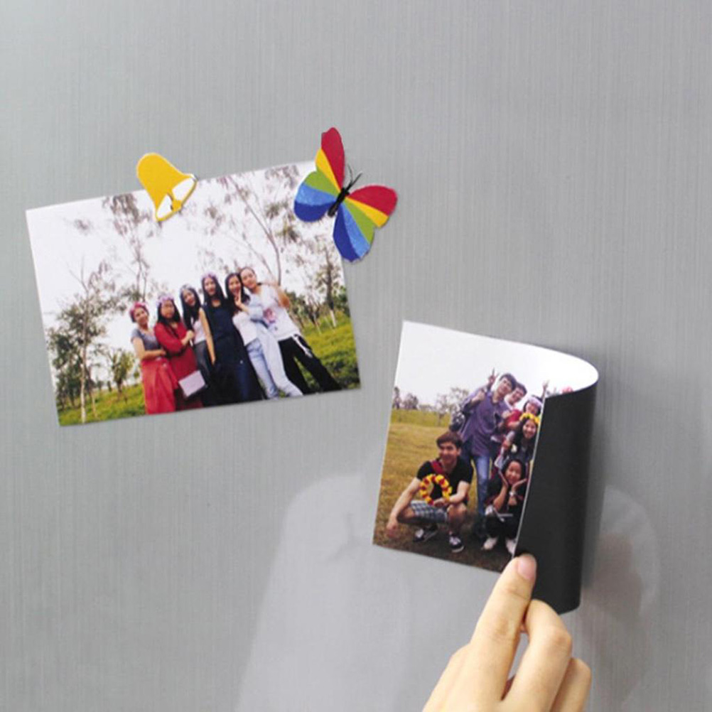 Custom Adhesive Backing Glossy Inkjet Printing Paper Waterproof UV Resistant