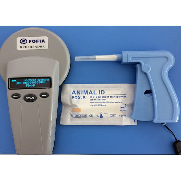 IP67 Anti - Collision Search Dog Microchip Lightweight With 134.2KHz Frequency
