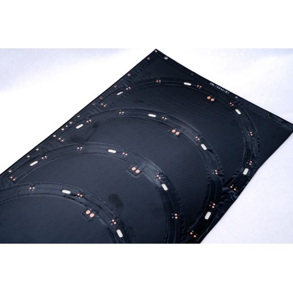 High Quality Bendable FPC Flexible Printed Circuit Boards Manufactured with Polyimide Base Material:curved plate