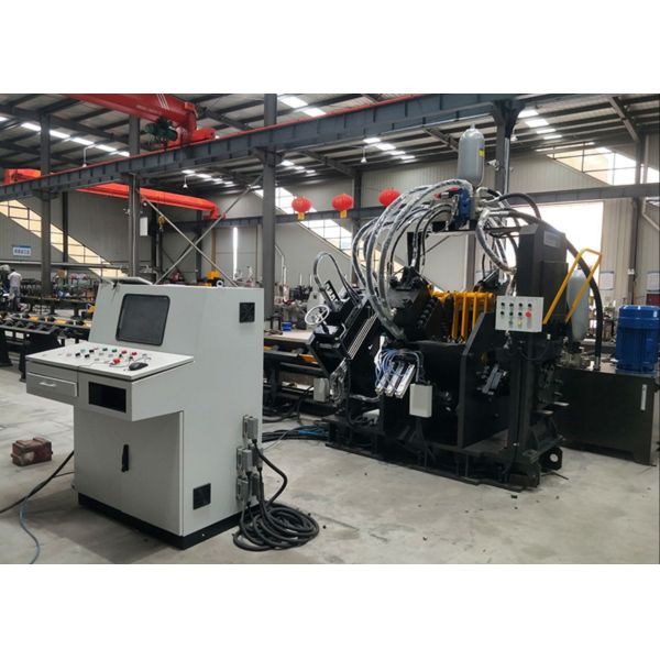 Model JNC2020 Cnc Angle Punching Shearing Production Line 32x7x3m Overall Dimension