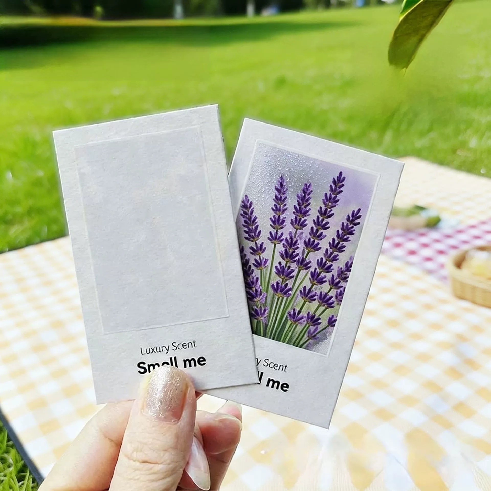 Water Sensitive Fragrance Testing Paper Strips For Perfume Retail Sampling