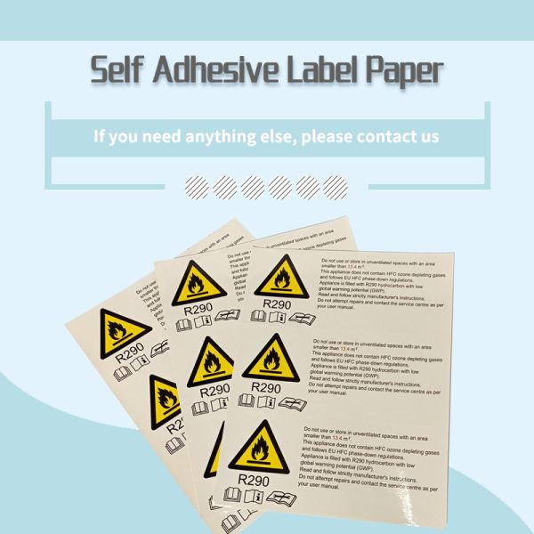 Waterproof Safety Operation Warning Sign Sticker Labels
