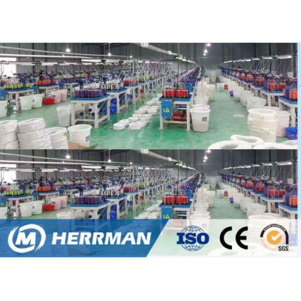 High Speed Wire Braiding Machine , Automatic Cable Braiding Machine Horizontal