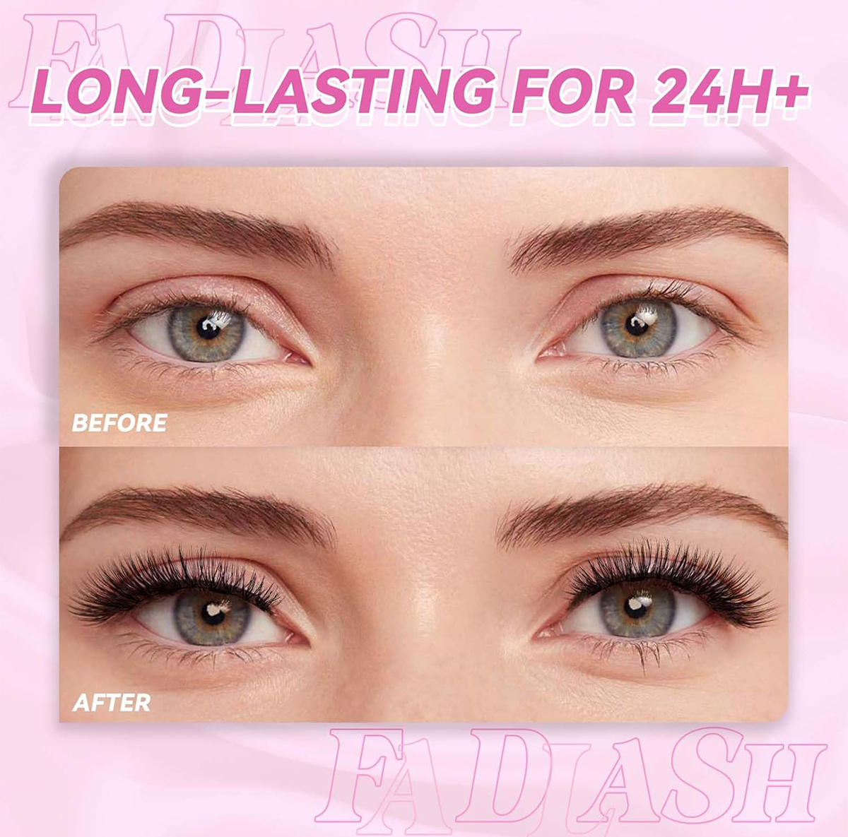 Custom Diy Lashes Kit Press Glued Diy Segment Cluster Lashes Kit Self Adhesive Press On Lashes