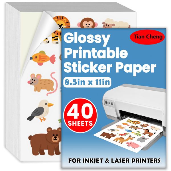 Removable A4 Label Stickers - No Residue Labels / Temporary Identification Repositionable