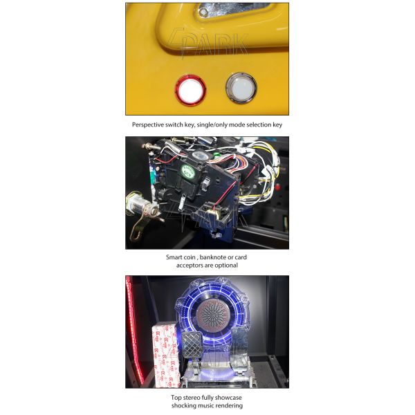 Split Second Racing Car Video Arcade Action Game Machine