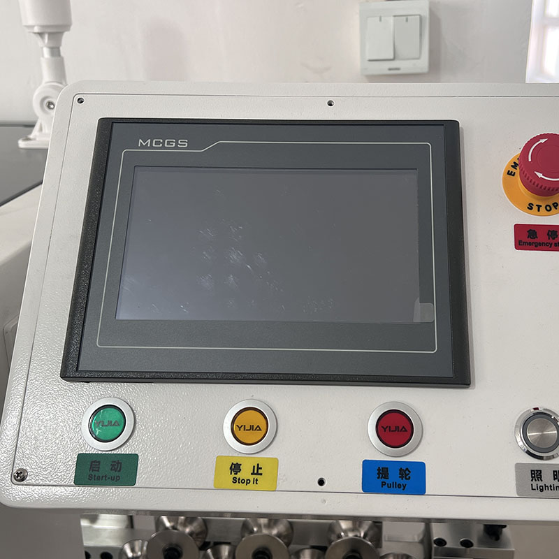 12 Wheel Drive Wire Stripping Machine Computerized Automatic Wire Stripping Machine 800W