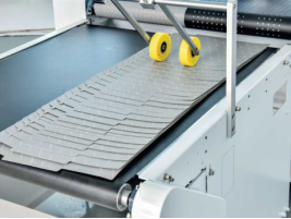 LY 800ACT T Fully Automatic Double Sided Tape Application Machine With Alignment Adjustment