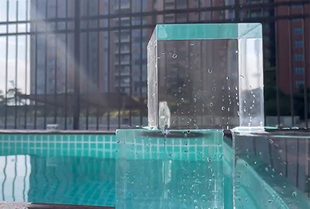 Customized Swimming Pools Durable Above Ground Acrylic Pool with Epic Functionality