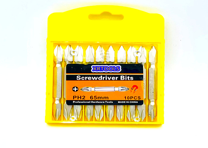 Phillips type double heads bit 65MM*PH2 S2 steel Long type phillips screwdriver bits
