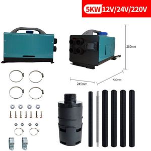 12 Volt Portable Webasto Parking Heater with LCD Monitor and Remote Control for