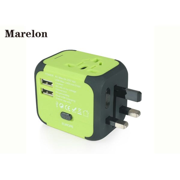 10A PC Material Travel Power Adapter Compatible With Electrical Devices