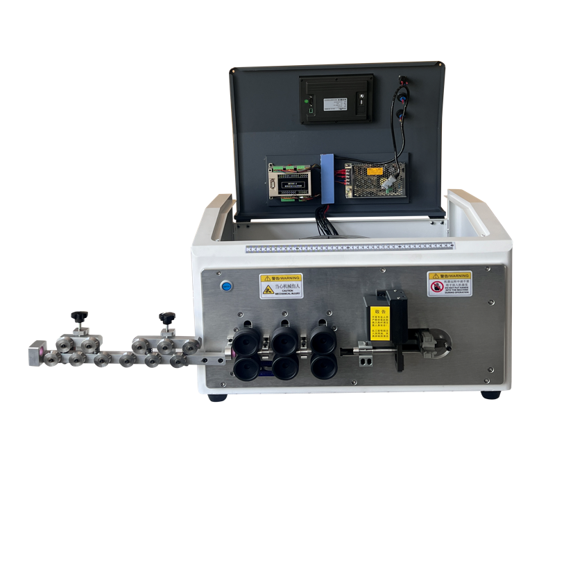 HR-25SQB Automatic Wire Cut Stripping Machine Cable Bending Machine