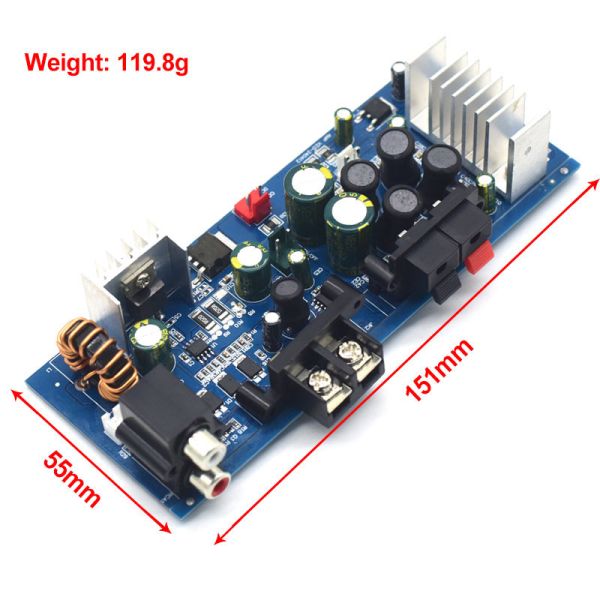 CA-3116A Digital Subwoofer Amplifier Board with TPA3116 Chip 2*50W 8-24V Amplifier Module