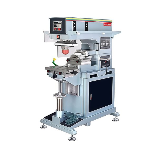 One Colors Semi Automatic Pad Printing Machine Perfect For Printing Detailed Logos And Designs On Products And Industrial Components