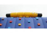Durable 0.55mm PVC Inflatable Floating Rock Climbing Wall For Kids