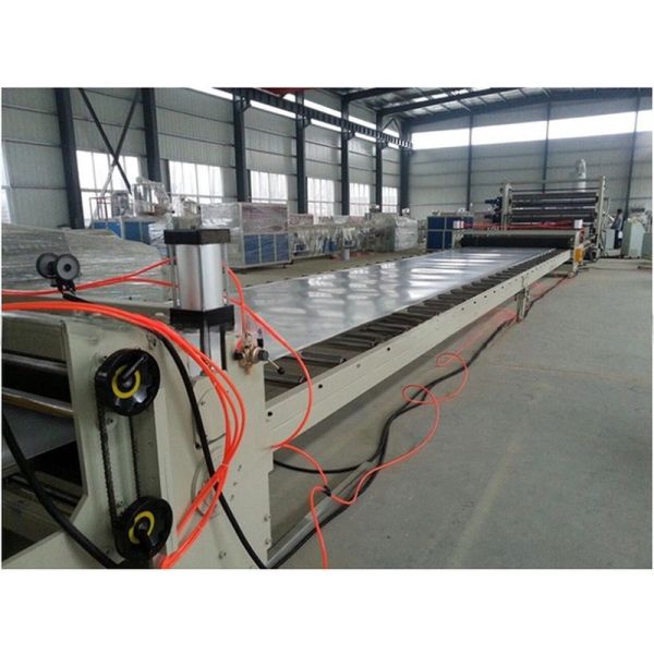 Automatic PE Sheet Extruder 400mm Wide Plastic Board Extrusion Line