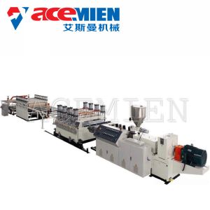 PVC Free Foam Sheet Foam Plate Making Machine 10-20T For Mounted Panels