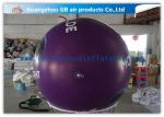 Purple Inflatable Advertising Balloon Hydrogen Sphere Inflatable Helium Ball