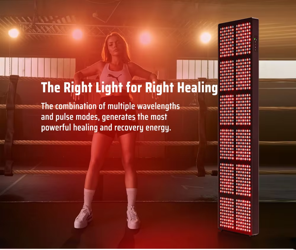 Multi Frequency Pulse Functionality Infrared Lamp Panel PDT Machine