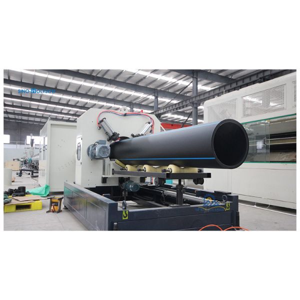 75 Rpm Plastic HDPE/PE Pipe Making Machine For Precision Pipes