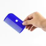 PP Plastic Horse Grooming Comb , Horse Brushes And Combs With A Dot