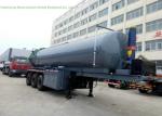 Tri Axles Vac Semi Septic Pump Trailer For Off Road And Oil Field Operation