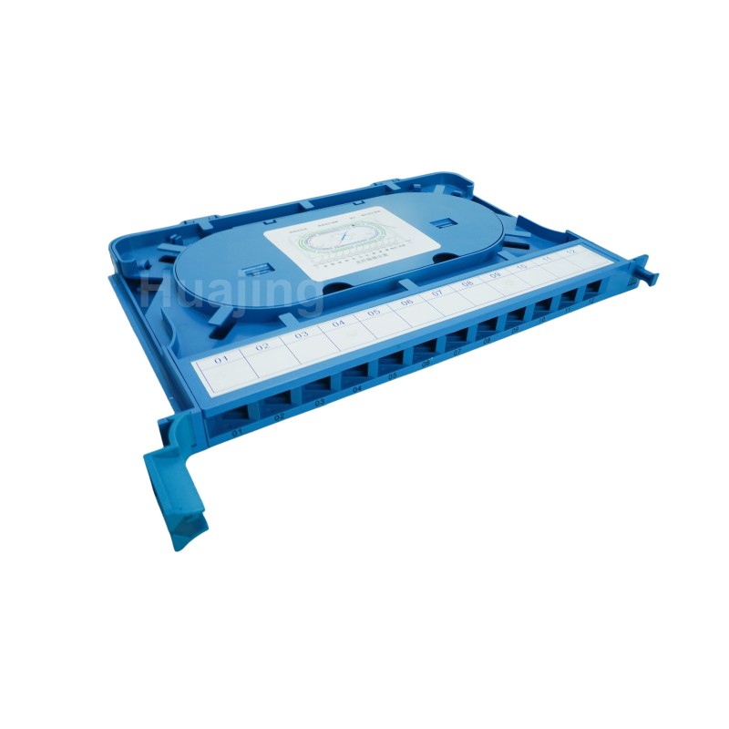 Modular Expansion Integrated Splice Tray Snap In for Optical Cable Distribution Frame
