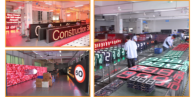 Full Color Ultra Brightness IP65 Waterproof 16mm Pixel Pitch VMS LED Display for Highway Roadxpressway