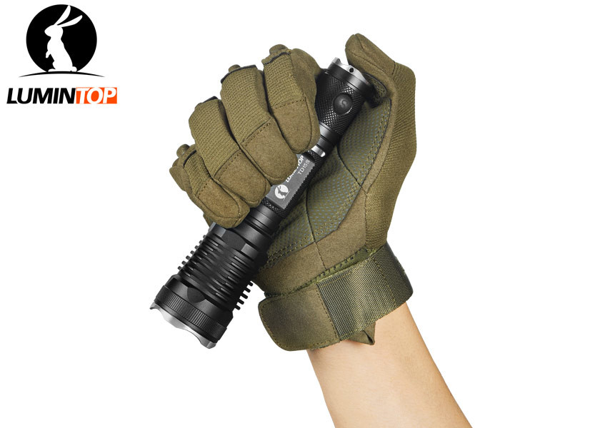 Buy cheap Easy Operate Lumintop Td15s Flashlight , Tactical Police Flashlight With Fliter product