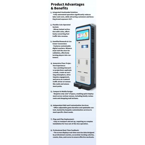 Educational Interactive Sports Compact Motion Sensing Floor Games Solution Equipment