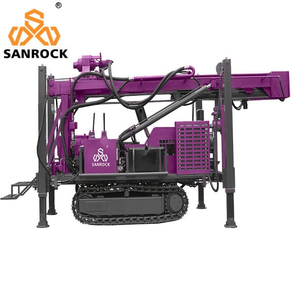 Rotary Core Drilling Rig Exploration 500m Hydraulic Portable Core Drilling Rig Machine