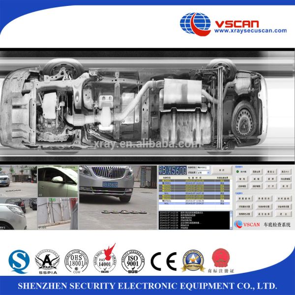 Ip68 Multi Language Under Vehicle Scanning System To Check Car Security
