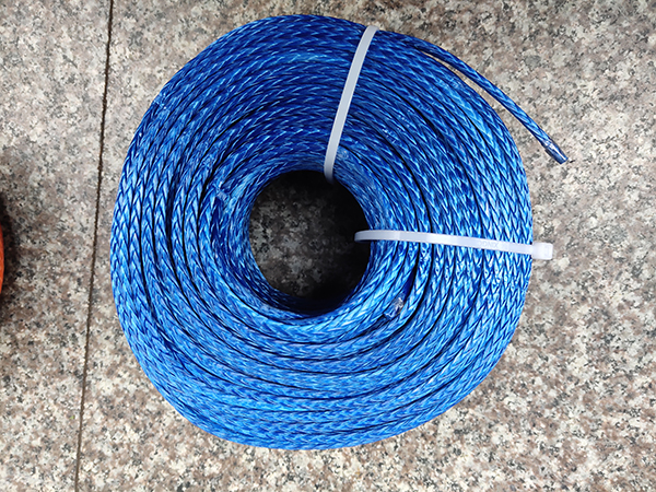 200m Orange Hmpe Mooring Lines High Strength Weight Ratio Safe Stable