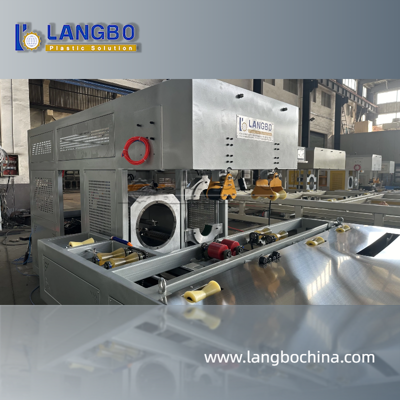 Automatic Pipe Belling Machine with Infrared Ray Heating System and Horizontal Pipe Movement for 20-630mm Plastic PVC Pipes