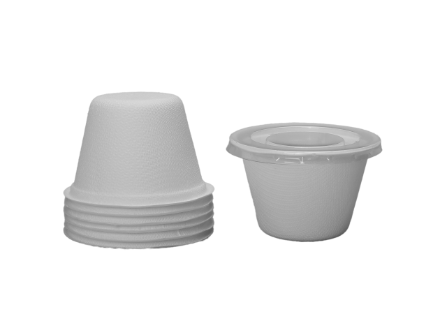 4Oz 4g Sauce Biodegradable Cups And Lids
