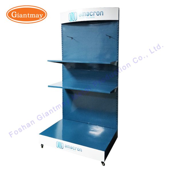 Metal Gondola Hanging Product Rack Iron Display Stand