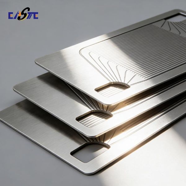 Ultra Thin Etched Metal Bipolar Plate Custom Serpentine Parallel Flow Field PEMFC Bipolar Plate for New Energy Vehicle Hydrogen Energy System