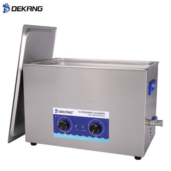 30L Mechanical Table Top Ultrasonic Cleaner Stainless Steel Die Casting With Heating