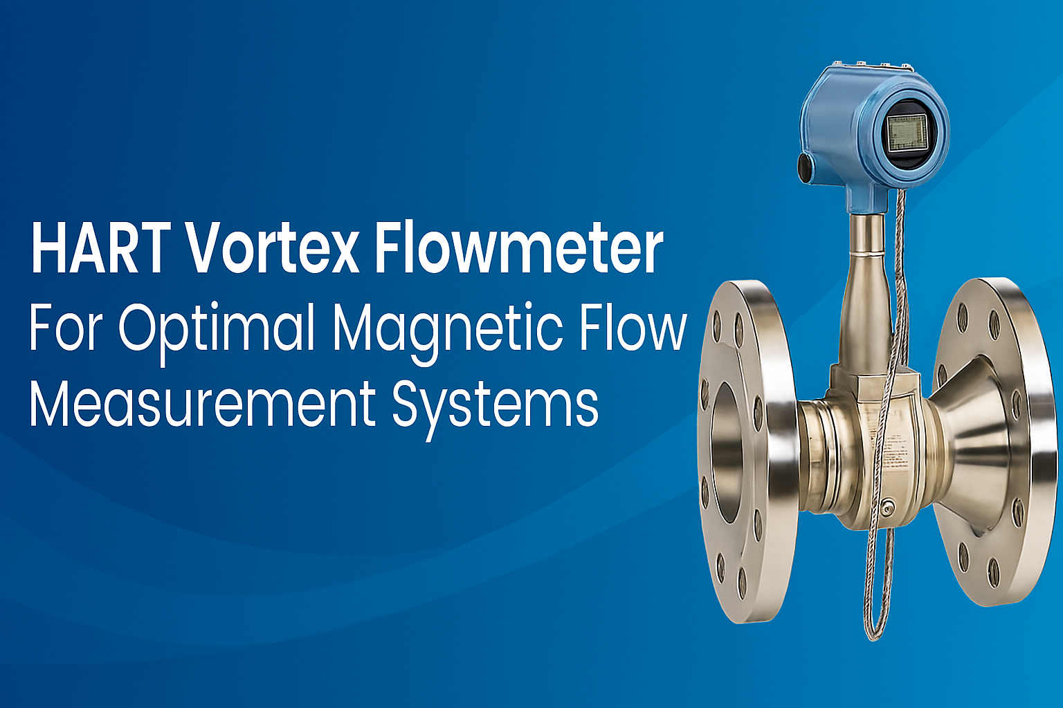 HART Vortex Flowmeter For Optimal Magnetic Flow Measurement Systems