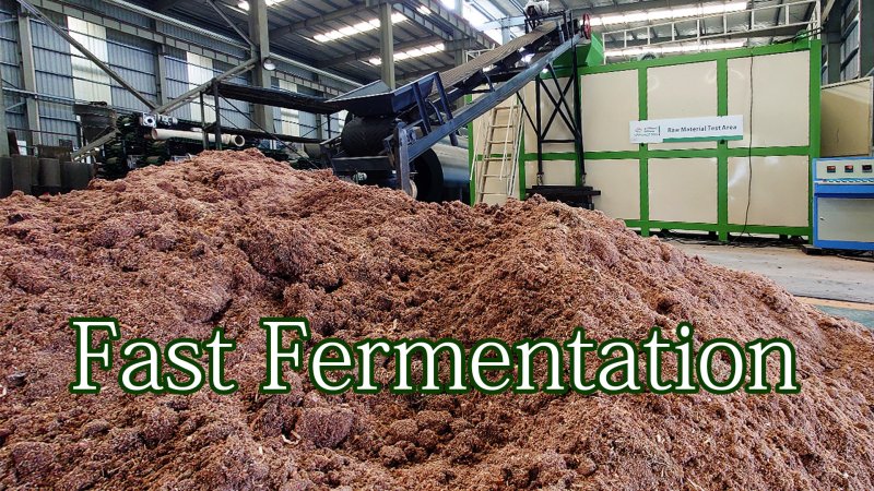 Automated Horizontal Fermentation Tank Fertilizer Production Machine Fermenter OEM
