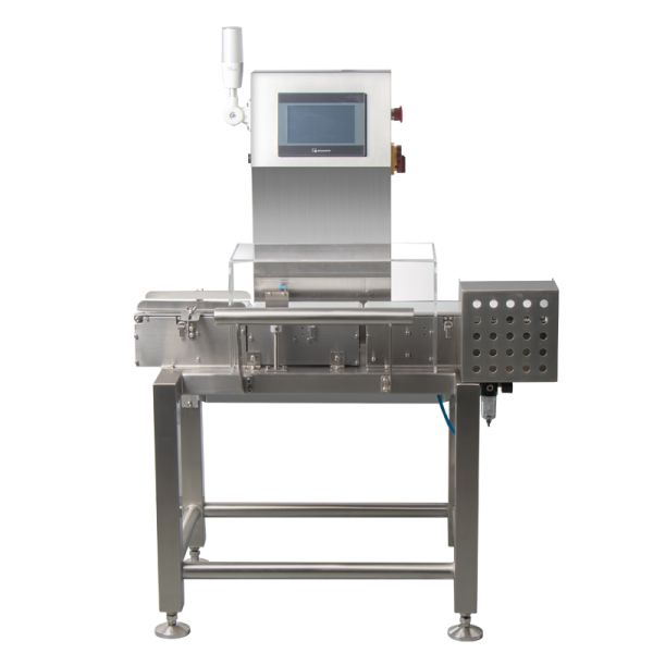 Conveyor weight checker front view