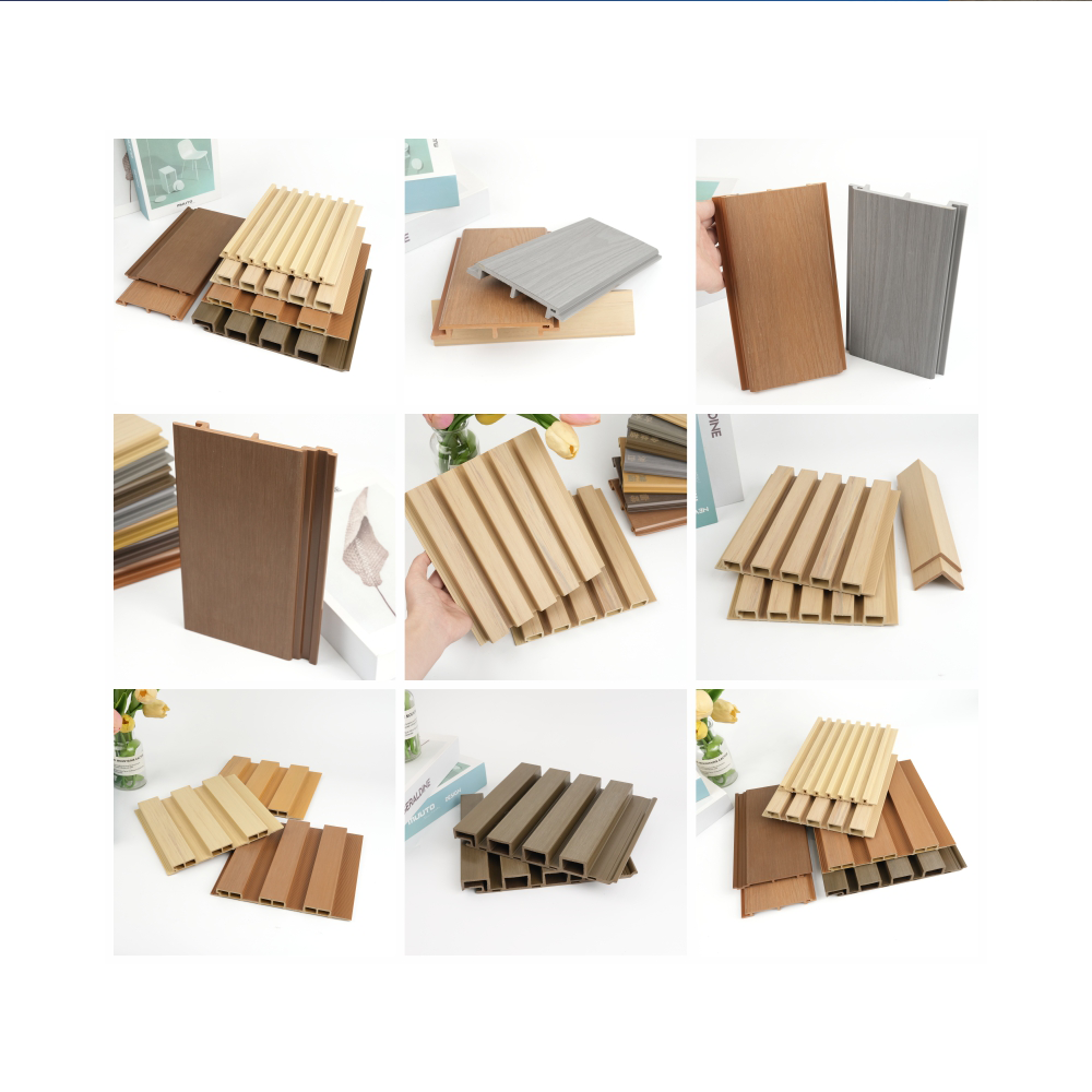 UV Resistant Weatherproof ASA/PVC Wall Cladding for Outdoor Walls