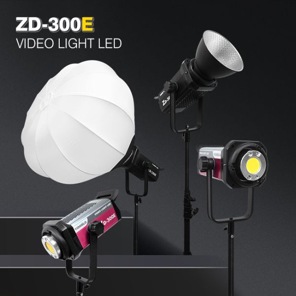 Large spotlight 300w fill light can be matched with a soft box, suitable for studio photography