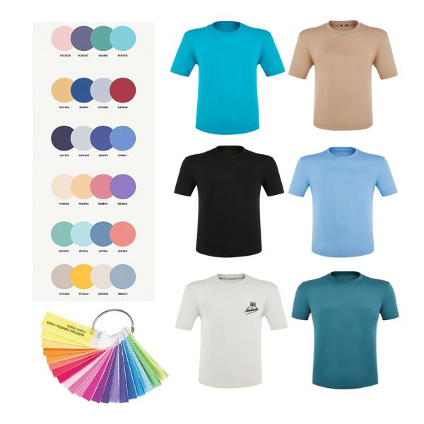 Versatile Casual Style Exquisite Tailoring Comfortable Plain 200 Gsm Cotton Customised T Shirts Wholesale O-neck Printed