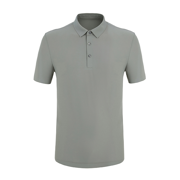 Customized Men Polo Seamless Compression T-Shirt Cotton 170-210Grams Customized Colors